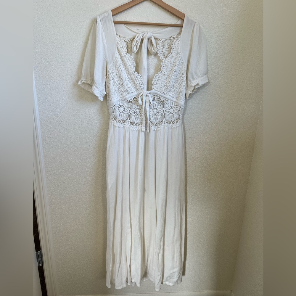 All you need is lace maxi